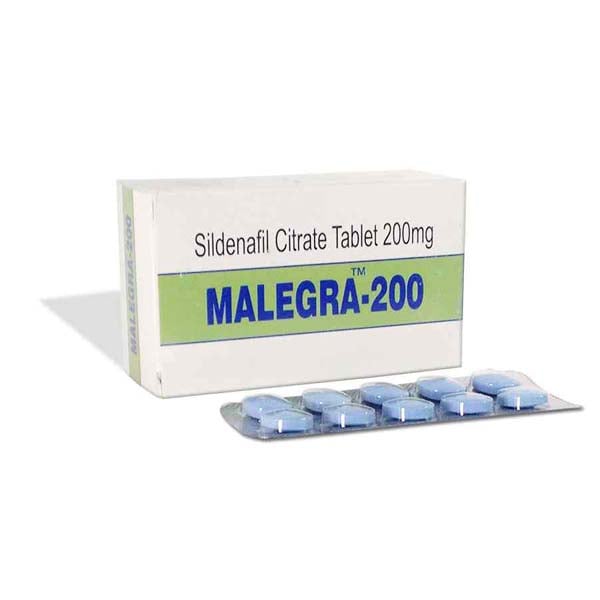 Malegra 200 Mg (Sildenafil Citrate)